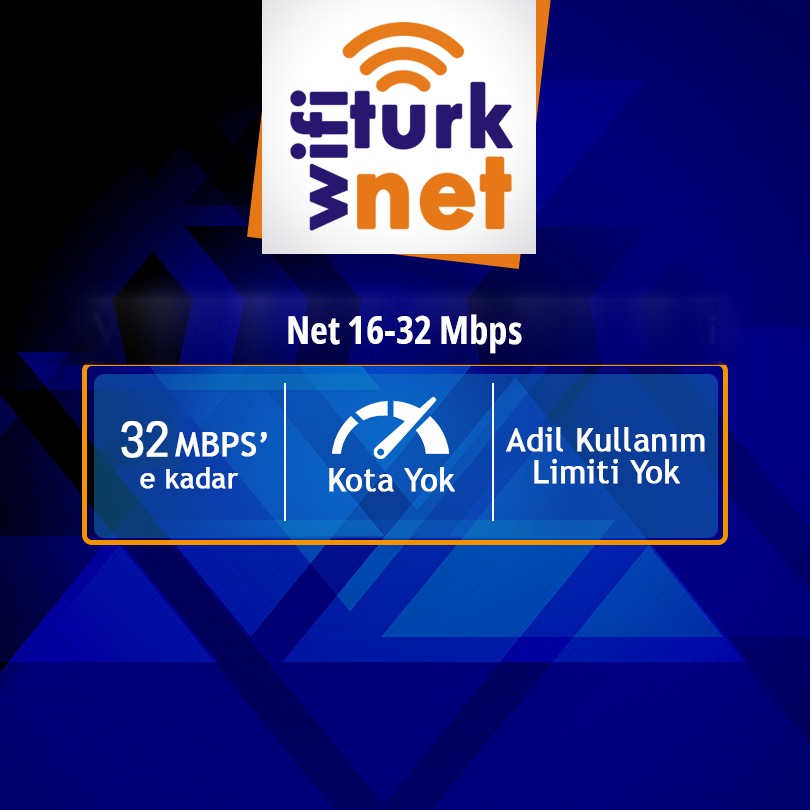 Bireysel NET 16-32 AIRFIBER Tarifesi